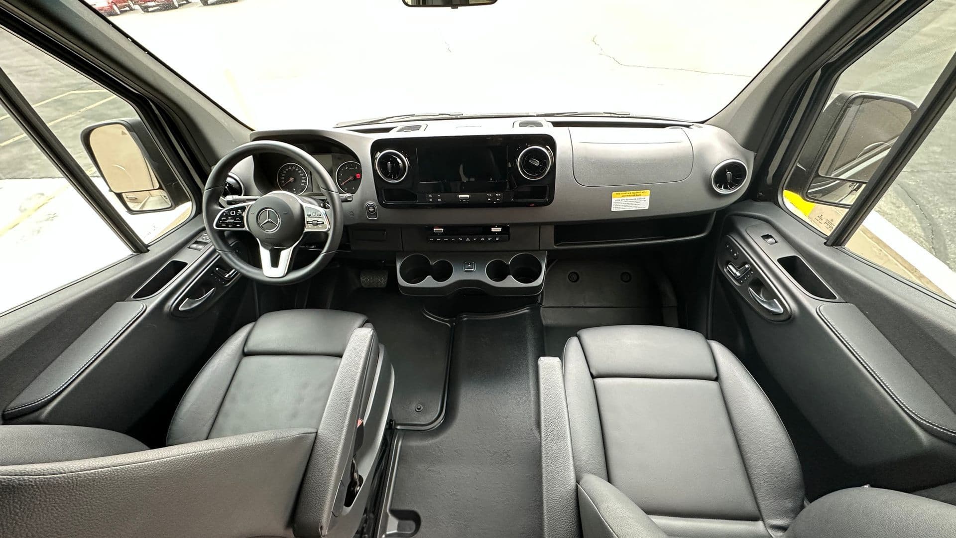 Mercedes Sprinter interior seating